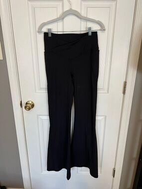 Fabletics Black High-Rise Flare Leggings